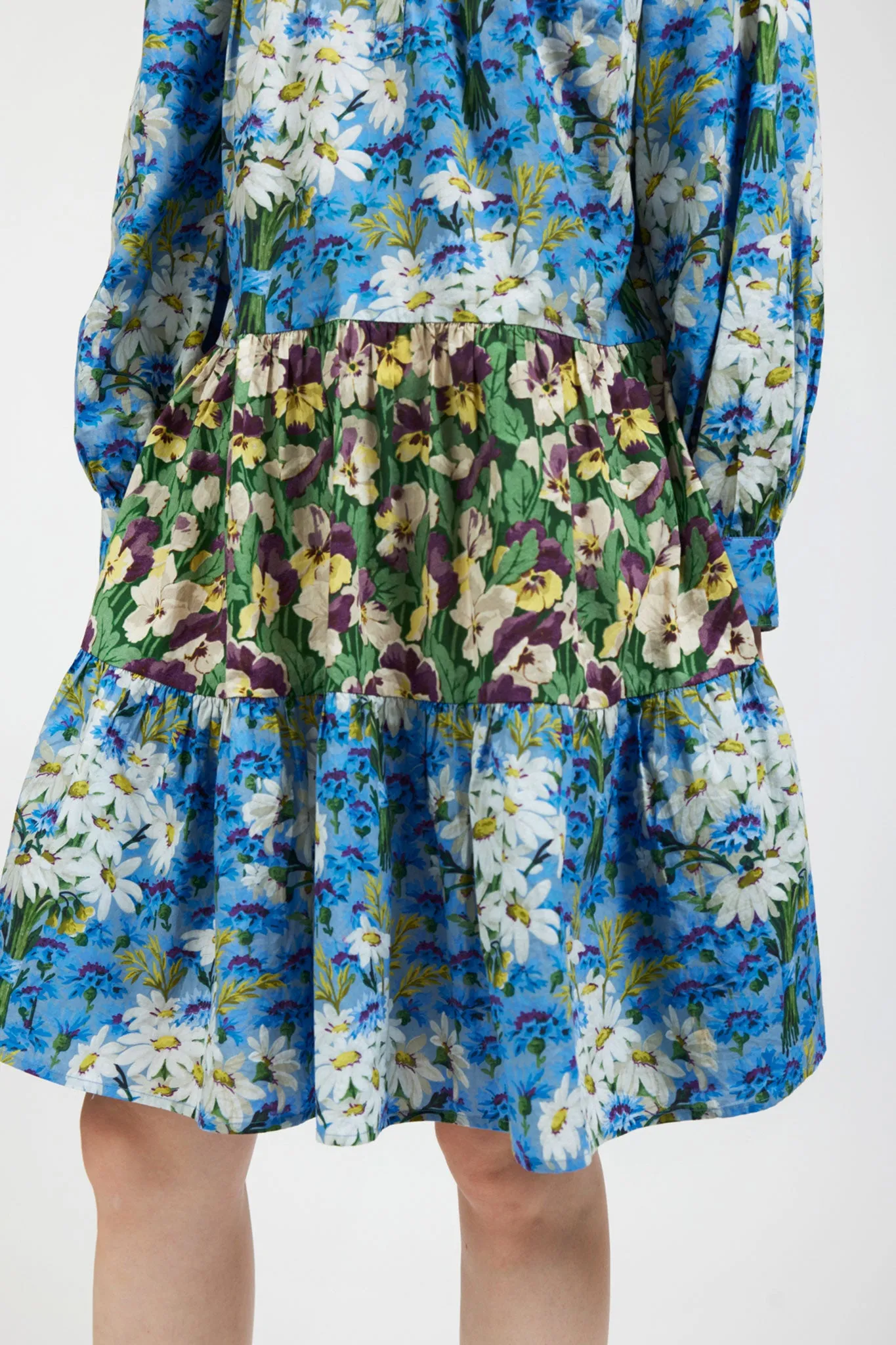 Laura Ashley x BATSHEVA Carwyn Dress in Mirfield